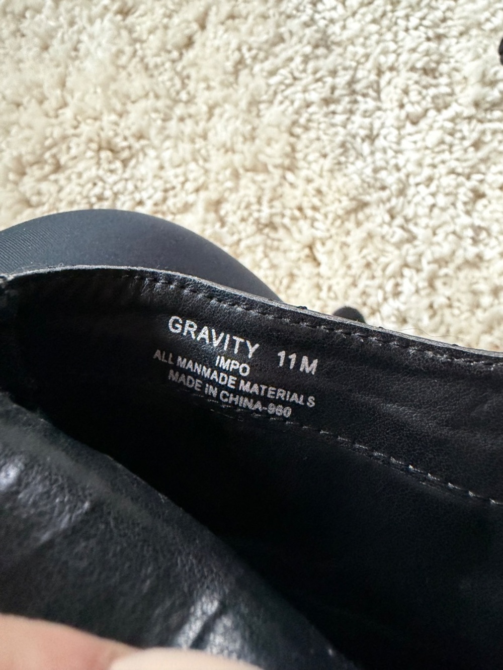 Impo ankle booties in Impo Black Quilted Wedge Ankle Booties with Side Zip. Quil - Picture 5 of 7